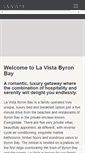 Mobile Screenshot of lavistabyronbay.com